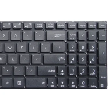 Клавиатура за лаптоп на САЩ ЗА ASUS F554 F554L F554LA F554LD F554LI F554LN F554LP Английски ЧЕРЕН