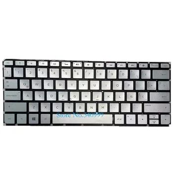 Новата латинска клавиатура за HP Envy 13-D 13-D010CA 13-D010NR 13-D023CL 13-D040WM 13-d002la със сребристи осветление