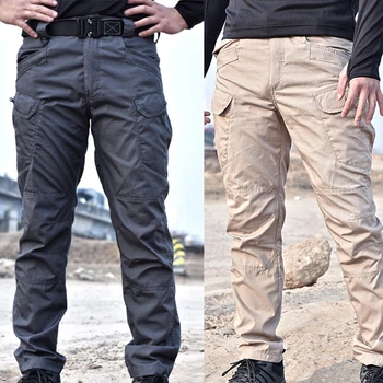 Открит Консул на Тактически Панталони Градски Панталони Тайните служби на Армейските Фенове С множество джобове Тела Мъжки Бойни Панталони с ципове
