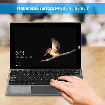 Преносима Клавиатура за таблет Microsoft Surface Pro 3/4/5/6/7 Безжична клавиатура за таблет 3.0 За Преносими КОМПЮТРИ