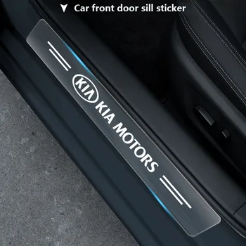 3D Прозрачни Защитни Етикети на Прага на Вратата на колата за Mercedes benz AMG A B C E R G Клас GLK CLA GLB GLC GLA Стил