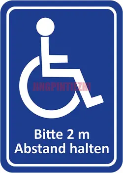 Лого за хора с увреждания, Автомобилни Винилови Етикети Етикети За мотоциклети Украса Лаптоп