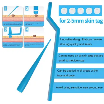10шт/20pcs/30шт/50шт За премахване на кожни етикети Микро-Дръжка за обновяване ABS Набор от инструменти за почистване на брадавици за тяло