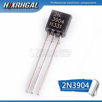 100шт 2N3904 TO-92 3904 TO92 NPN Транзистор с общо предназначение