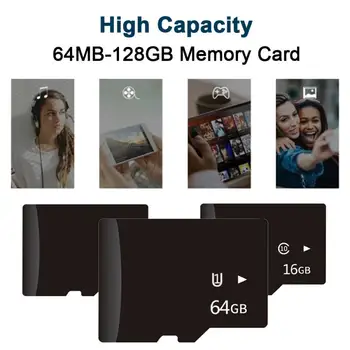 Високоскоростна Карта Micro Sd 8 GB 16 GB 32 GB 64 GB, Клас 10 Карта с Флаш Памет Micro-Sd карти 32 Gb Sd Карта За Смартфон/камера Безплатен Адаптер