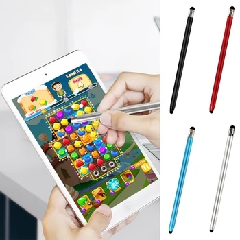 Цветна Дръжка с Капацитивен Сензорен Екран Ipencil С Две глави в Краищата На Tablet Писалка за Рисуване за Мобилен Телефон Кръгли Двойни Накрайници