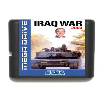 Войната в Ирак 2003 16-битова игрална карта MD За Sega Mega Drive За Genesis