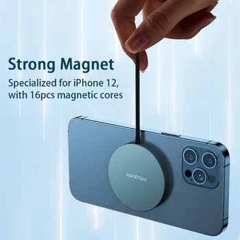 Mcdodo 15 W Магнитно Безжична Бързо Зарядно Устройство За iPhone 12 Pro Max Mini HUAWEI, Xiaomi Телефон Qi PD Магнитна Индукционная Панел за Бързо Зареждане