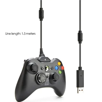 1,5 м USB Кабел за Зареждане за Xbox 360 Безжичен Гейм Контролер Детска Зареждане, Кабел за Зарядно Устройство Кабел за Високо Качество на Игра Аксесоар Нова