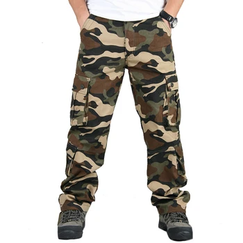 Мъжки панталони Военни Камуфляжные панталони с принтом Мъжки Панталони за джогинг дрехи Мъжки Панталони за катерене Армейските Спортни панталони за мъже