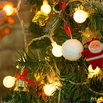 1,5 М Приказни светлини AA Мощност Външни Топло LED гирлянди, Коледни светлини Празнична Декорация Сватба на Деня на Свети Валентин Люсес LED
