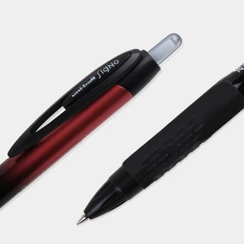 1 бр. Гел писалка серията UNI ВОДА UMN-307 0,38 мм/0.5 mm Студентски писалка за писане на водна основа Не могат да летят, Бяла, Не натрупва мастило