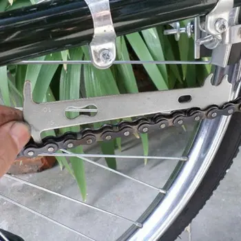 Проверката на веригата Комплект за ремонт на Велосипеди Индикатор за износване на веригата на Велосипеда Проверка на Веригата за Измерване на Състав на Състав за Колоезденето МТБ Средство за замяна на