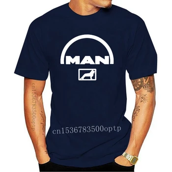 Нова мъжка тениска с логото на Man Truck Модни тениски Облекло забавна тениска новост тениска дамска