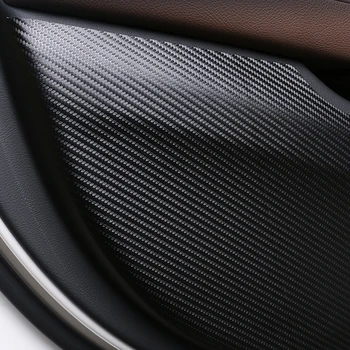 Автомобил-стил рамка, която да Противоударная кожена подплата Защитно Фолио със Странично ръба на Етикети за BMW Серия 5 6 GT F07 F10 G30 G32 Аксесоари