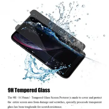 Защитно фолио за екрана Huawei Honor 20 черен цвят с пълно закалено стъкло