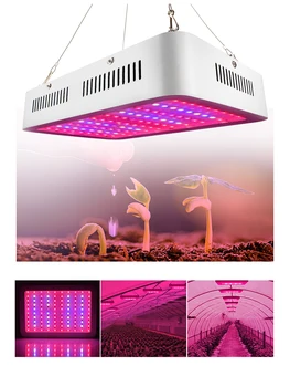 2 Бр. LED Лампа за отглеждане на 1000 Вата на Пълна Гама от Растителни Лампа за Здравно Цвете Вегетативна Покрита Тепличная Палатка на Едро