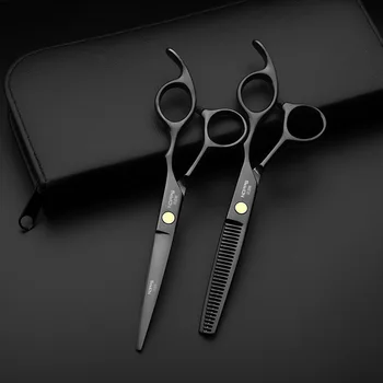 10 бр. ножица за подстригване на коса набор от фризьорски ножици аксесоари за фризьорски инструменти салонное обзавеждане kappersschaar изтъняване на аксесоари за рязане