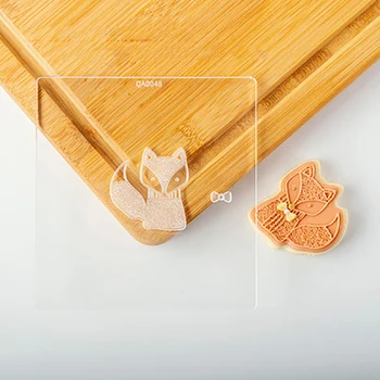 Инструмент За украса на тортата Горски Животни Торта Бисквити Съобщения печат за подпечатване Машина за бисквити Акрилни Динозавър Помадная захарно форма за занаяти