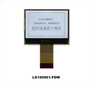 160*96 i2C, SPI LCD Дисплей Модул I2C UC1638C Мини-Малък Размер