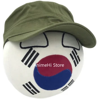 Южна Корея Топката и Военна шапка Кукла KOR countryballs плюшени играчки Cosplay Полски Топката Плюшен Играчка за подарък 20 см