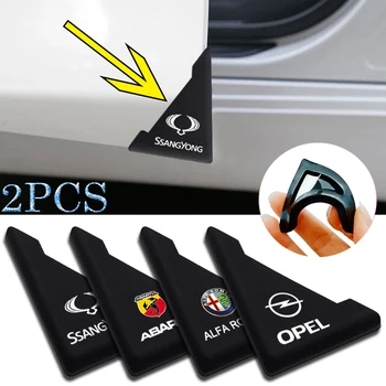 2 бр. Инструменти за защита на вратите на автомобила от сблъсъци Авто Емблемата на Стоки за Ягуари XF XE XK F E-Pace F-Pace I-Pace F-ТИП X S F Тип на XJ XEL XFL