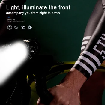 15000LM T6 LED Велосипеден уличното осветление Предна лампа за велосипед Външно осветление Факел Фенерче Фаровете задна светлина USB Акумулаторна Дропшиппинг