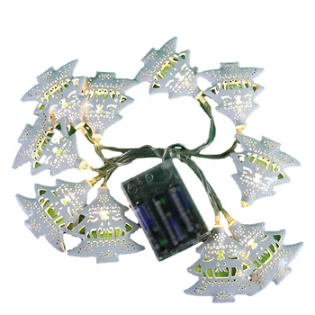 Коледни светлини Украса на Коледната Елха Струнни инструменти осветителни Тела, LED Светлини работещи на батерии Декор Спални Приказни Светлини Коледна украса 2022