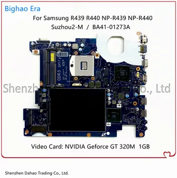 За дънната платка на лаптоп Samsung NP-R439 R440 R439 BA41-01273A Suzhou2-M с GT320M 1gb-GPU BA92-06385A BA92-06385B Тестван