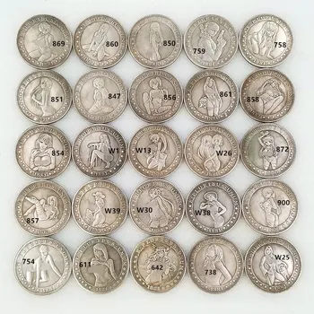 25 Възпоменателни монети Американски Рейнджър Модерна и Секси Момиче на Повикване Монета за Подарък Стил Щастлив Монети