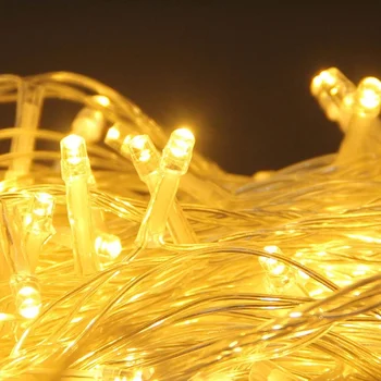 2 М НА 3 М 4 М, 5 М, 10 М LED Струнни Гирлянди На Открито за Коледа LED Декори Приказни Светлини Начало Сватба Празнични светлини