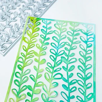 Цветя и растения Рамкови Метални Режещи печати за Scrapbooking Ръчно изработени Шаблони за рязане на прес-формите на Нов 2021 САМ Card Make Модел прес-форми на плавателни съдове
