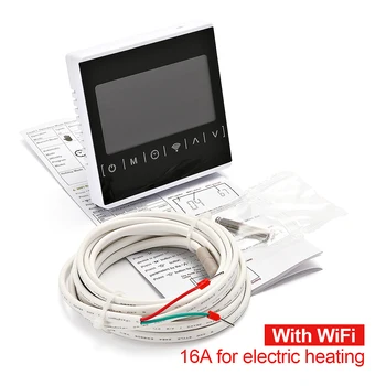 WiFi 110 220 230 умни термостат, електрически термостат температура на подгряване на пода, за електрическо отопление