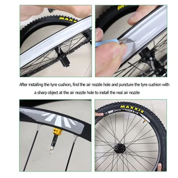 Подложка за велосипедни гуми Велосипедна Проколостойкая Защитна подплата за колан Защита срещу пробиви Защитна лента за гуми МТБ Средства за ремонт на пътни велосипеди