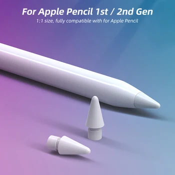 За върха на Apple Молив Резервен Съвет За замяна на върха За Apple Молив 1-во 2-ро Поколение За Върха на писеца Apple Молив