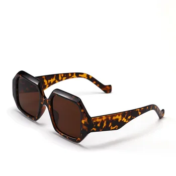 Нови Ретро Класически мулти фасетиран слънчеви очила за мъже и жени на Марката-дизайнерски големи слънчеви очила луксозни нюанси на Реколтата, очила с UV400