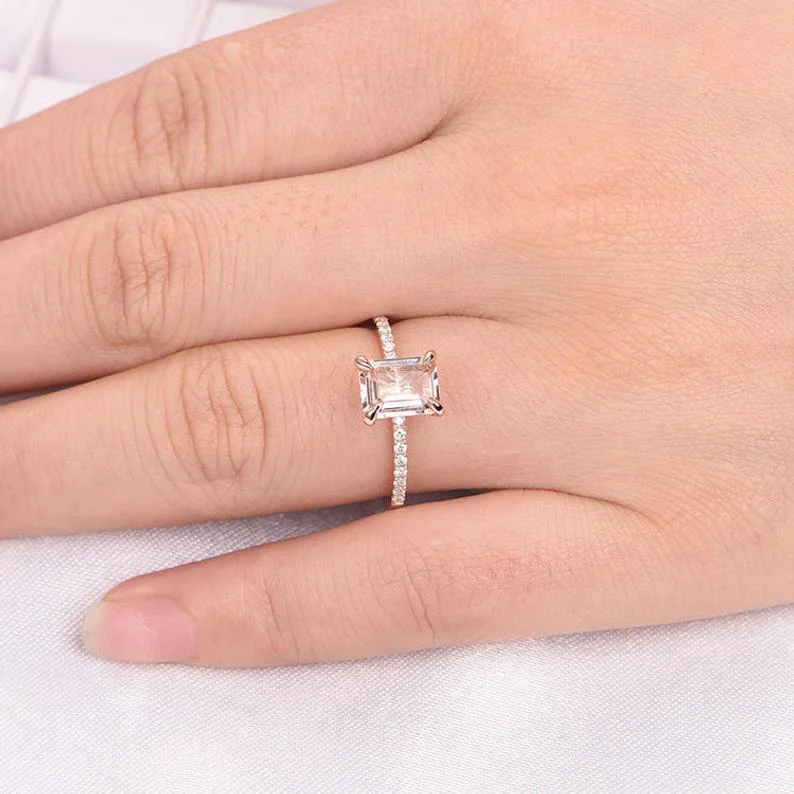 достойнство Render денем Жените аксесоари бижута пръстени за жени, модни квадратни кристални  сватбени и годежни пръстени от розово злато на едро бижута anillos отстъпка  \ Бижута и Аксесоари ~ www.be-prepared-for-emergencies.co.uk